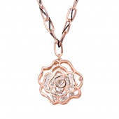 Rose Pendant (black)