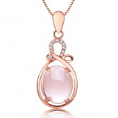 Ross quartz pendant
