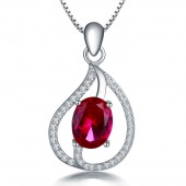 corundum pendant