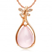 ross quartz pendant