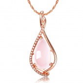 ross quartz pendant