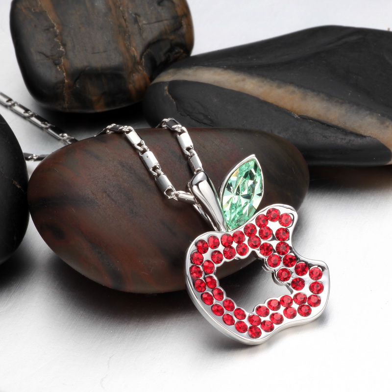 MDEXL00013爱情果-红色-4Love Fruit Pendent 