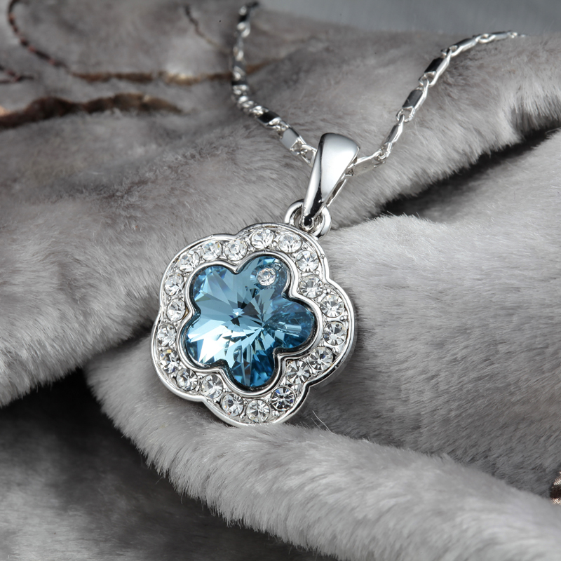 MDEXL00027-樱花情-蓝3Sakura Pendant