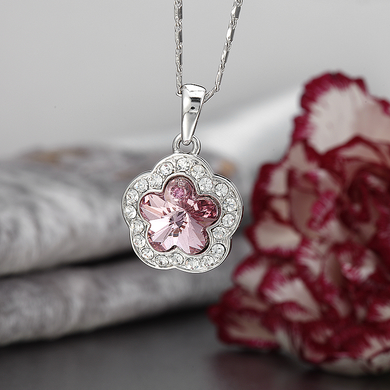 MDEXL00027-樱花情-粉5Sakura Pendant