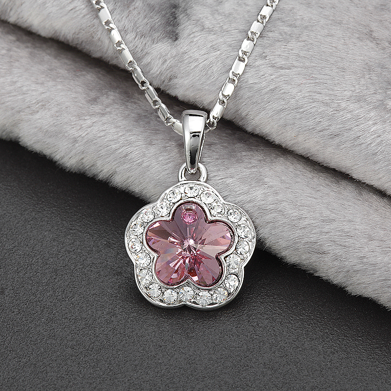 MDEXL00027-樱花情-粉4Sakura Pendant