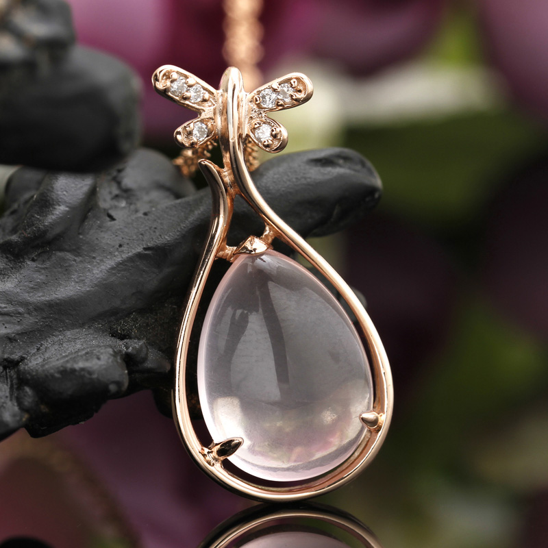 2ross quartz pendant