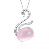 Sweet swan pendant