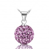Crystal ball pendant