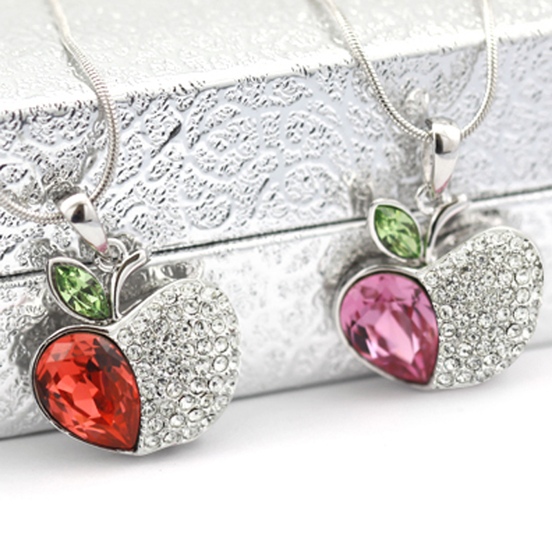 MDEXL00059恋恋苹果项链7Lovely apple pendant