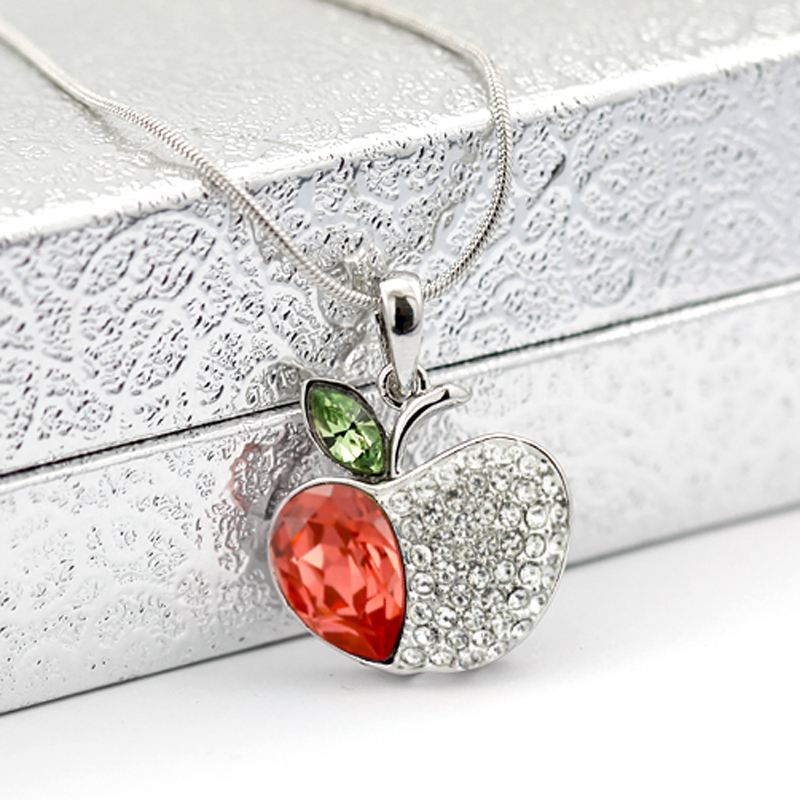 MDEXL00059恋恋苹果项链9Lovely apple pendant