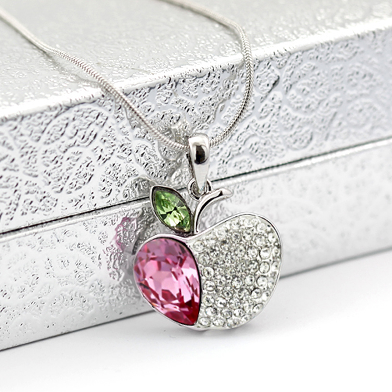 MDEXL00059恋恋苹果项链8Lovely apple pendant