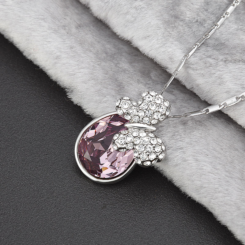 KLPW010789爱的礼物-3love token pendant