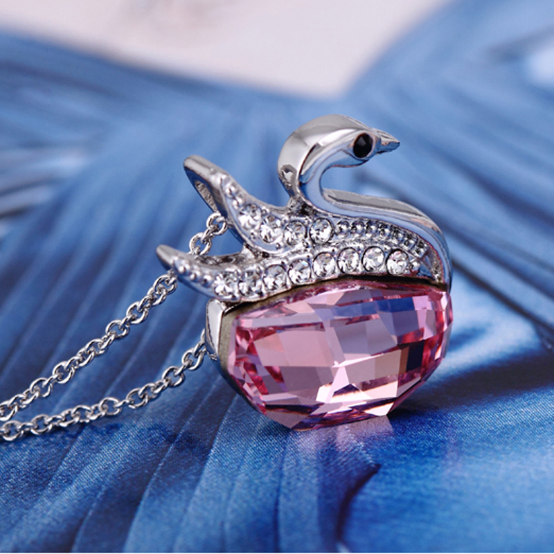 2-PLOGOlove of swan pendant