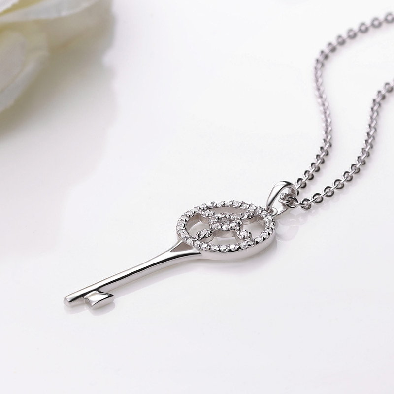 2lucky key pendant