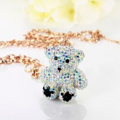 MDEXL00049香巴拉泰迪熊毛衣链-4