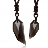 Obsidian pendant