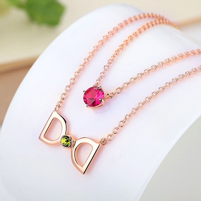 5Double chain Pendant 