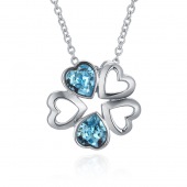 Blue whisper pendant
