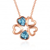 Blue whisper pendant