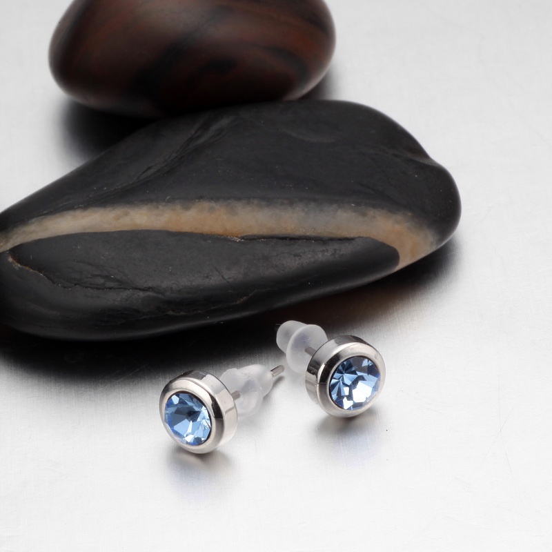 KLDW011442简爱-蓝-4Simple Love Earrings
