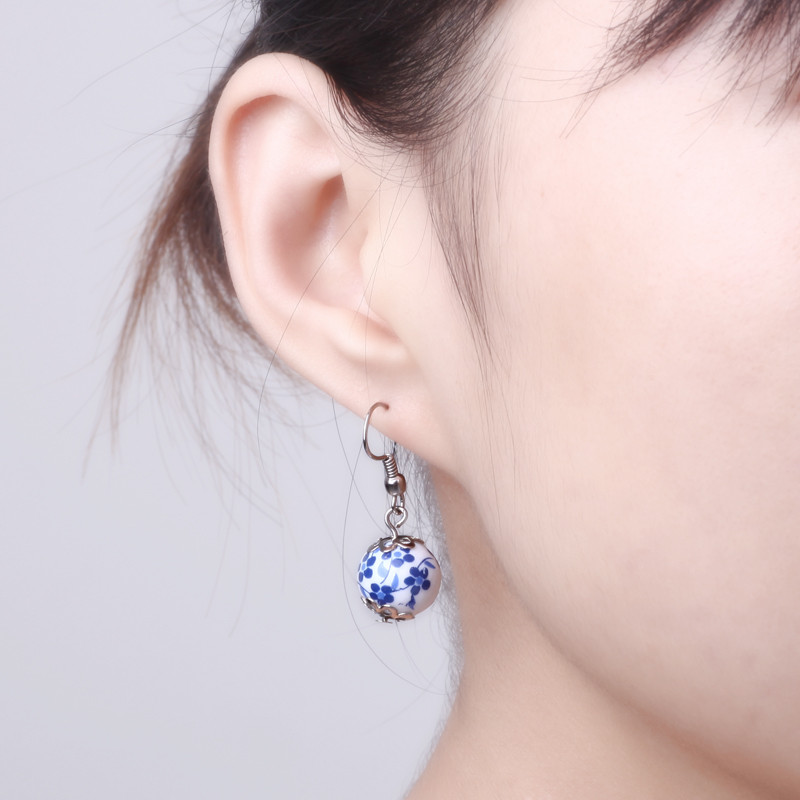 5Celadon Earrings