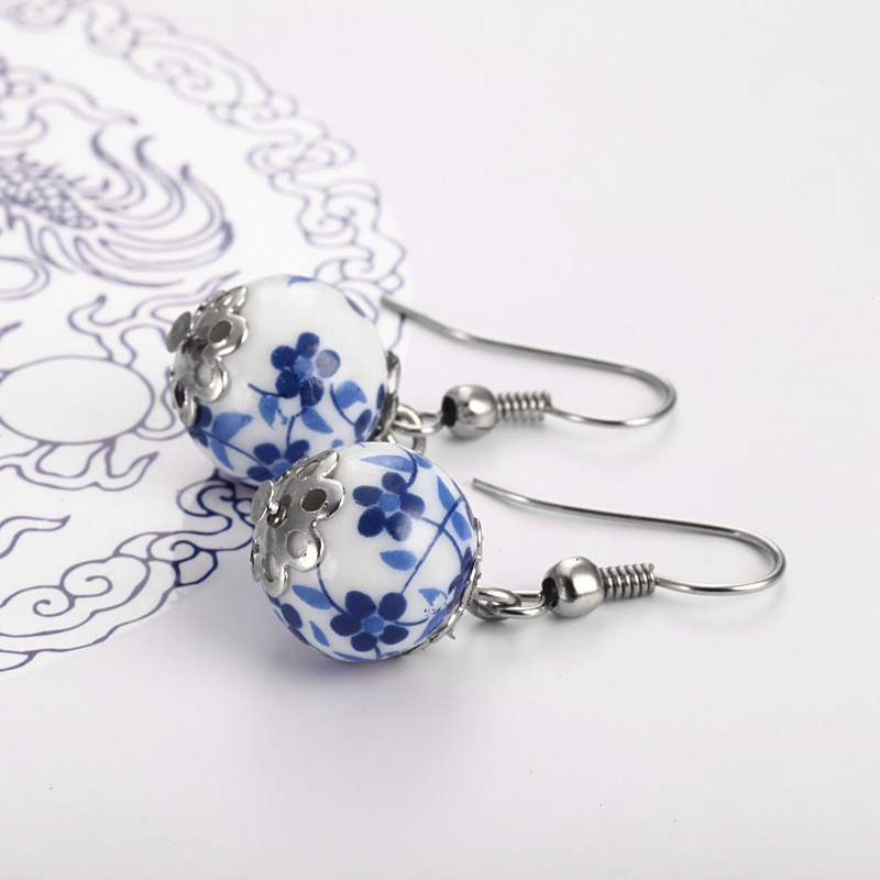 4Celadon Earrings
