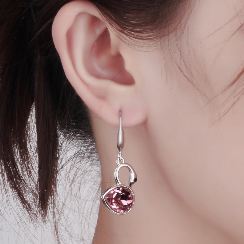 MDEED00036恋恋天鹅-7Swan Earrings